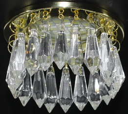 Plafon Elem Oczko 0-3206 ZŁOTO