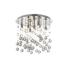 Plafon IDEAL LUX Moonlight PL8 Cromo