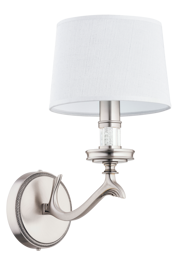 Ekskluzywna lampa ścienna Kutek Sparone SPA-K-1(N/A) Nikiel