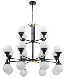 Lampa wisząca BAR-ZW-8+4(CZ) Kutek Bari