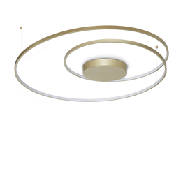 Ideal Lux Oz Pl D100 On-off Ottone 3000k 365022 Plafon