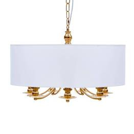 Lampa wisząca Glamour Złota Berella Light Adozo 7 GD BL5454