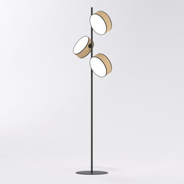 Lampa Stojąca Emibig Drumz Lp3 Rattan (1565/LP3)