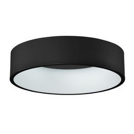 Italux Chiara 3945-842RC-BK-3 Plafoniera czarna 60 cm