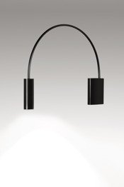 Lampa ścienna Estiluz Volta A-3530 czarna