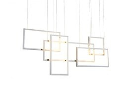 Azzardo Quadratus AZ2851 Lampa wisząca biała