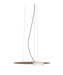 Zwis LED Axo Light Kwic 48 cm brązowa