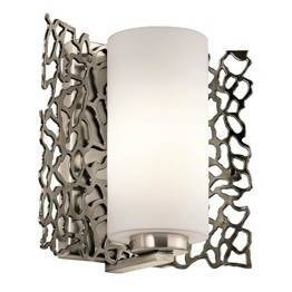 Elstead Lighting Silver Coral KL/SILCORAL1 Kinkiet