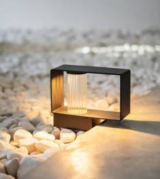 Lampa zewnętrzna Estiluz Frame P-4054X czarny antracyt