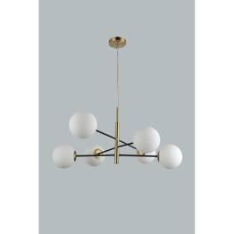 Lampa wisząca Czarno Złota Azzardo Oviedo AZ4421