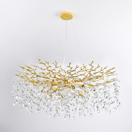 Lampa zwieszana złota Zuma Line MD4115-13IGN-II Cindy