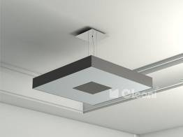 Vandura 600 Lampa wisząca Cleoni 116 Czarny głęboki