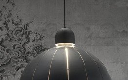 Żyrandol Masiero Cupolè S1 50 czarny