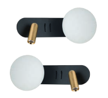 Azzardo Oprawa Ścienna Tresimeno Wall BK AZ5641