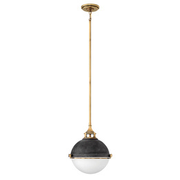 Moonlit QN-FLETCHER-P-M-AZ Lampa wisząca Elstead Lighting
