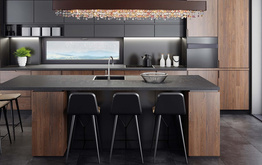 Plafon MASIERO OLA PL4 OV 100 brązowy