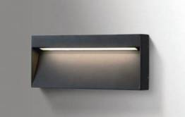 Azzardo Casoria Slim AZ4368 Kinkiet Cienoszary