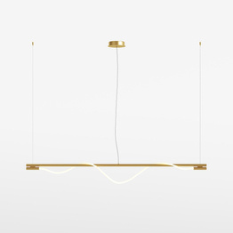 Tau lampa wisząca złoty (MOD166PL-L20G3K) - Maytoni