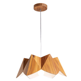 Lampka Wisząca geometryczna Accord Lighting Physalis QN-PHYSALIS-P-M-TEAK