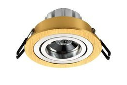 Mała Oprawa Wpuszczana Dann Lux Design PELE R-GD Złoty DLD5249