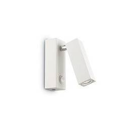 Ideal Lux Page Ap1 Square Bianco Lampa Ścienna