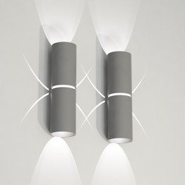 Wysyłka 24 H Lampa ścienna Shilo NEMURO 4409 Szara