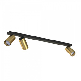 Nowodvorski Mono 7783 Mosiądz Reflektorki na listwie