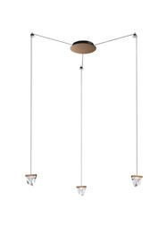 Fabbian Tripla F41 G01 76 Lampa wisząca
