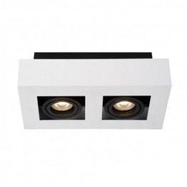 Italux Casemiro It8001s2-wh/bk Lampa Sufitowa