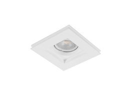 Azzardo Hera Gips Square "S" Oprawa sufitowa w kolorze białym AZ3466