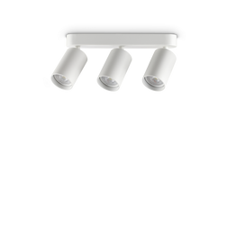 Kinkiet Ideal Lux Dynamite Pl3 Linear Round Bianco 367408