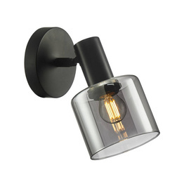 Italux Santia WL-65342-1 BK+SG Lampa ścienna