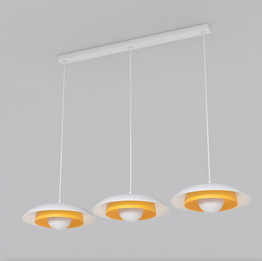 Lampa Wisząca Emibig Skin 3 Wh Orange (1606/3)