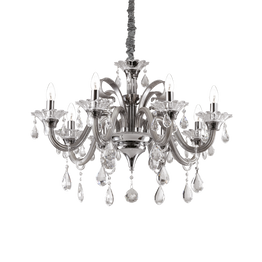 Żyrandol Ideal Lux Colossal Sp8 Grigio 081519