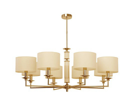 Ekskluzywna Lampa Wisząca Kutek Mood Artu ART-ZW-8(Z) Mosiądz Polerowany