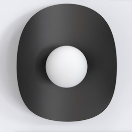 Lampa Ścienna Emibig Fiero Xl K1 Black (1523/K1)