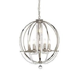 Zwis Elstead Lighting Cassie CASSIE7 Nikiel