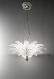 ITALAMP 60/55 3 c Lampa wisząca satyna/nikiel