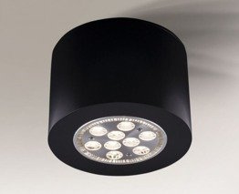 Czarna Lampa Sufitowa Shilo TAMBA 1139