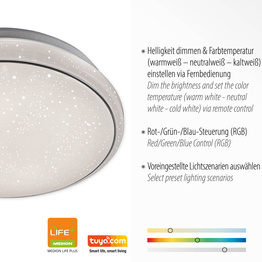 Paul Neuhaus Lolasmart-jupi 003902-031910 Plafon