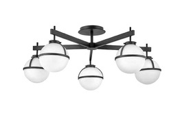 Hollis HK-HOLLIS-5-O-BK Lampa sufitowa Elstead Lighting