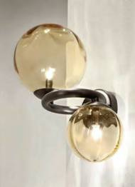 Lampa ścienna Vistosi PUPPETRINGAP2 AM/TR NNS