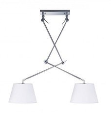 Azzardo Adam 2S Zwis biała AZ1842+AZ2588 x2