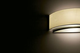 Lampa Ścienna Estiluz Iris A-2710 biało/niklowa