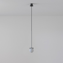 Zwis pojedynczy Cleoni Cotton 30 cm kolor srebrny