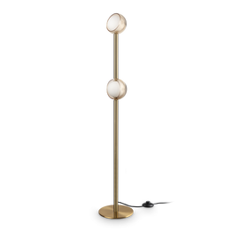 Lampa Podłogowa Ideal Lux Bloom Pt2 Ottone 366616