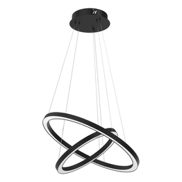 Milagro Galaxia ML8422 Czarna Lampa Wisząca