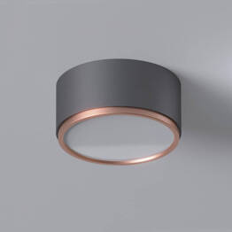 Reflektor Czarny Cleoni Kaps LA359/A1/10/961/116/3000K