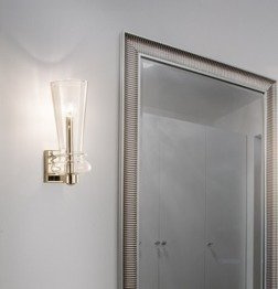 Italamp Licio 2296/APG Kinkiet transparentny