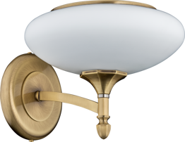 Lampa ścienna Kutek Decor DEC-K-1(P) Patyna